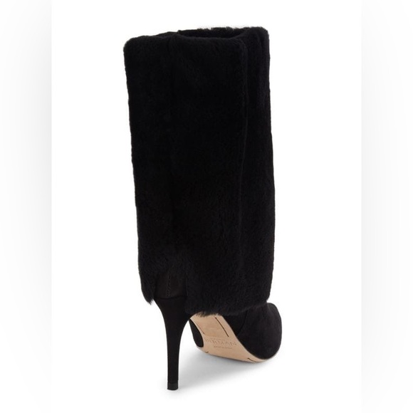 NWOT ALEXANDRE BIRMAN Eskimo Lamb Shearling Stiletto Boots - Picture 12 of 16